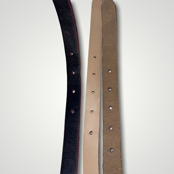 Hugo BOSS black/red (3) women’s belts - Picture 6 of 8